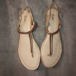 Super Cute Rose Gold Sandals